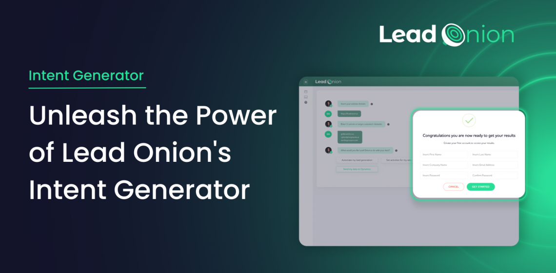 Lead Onion's Intent Generator